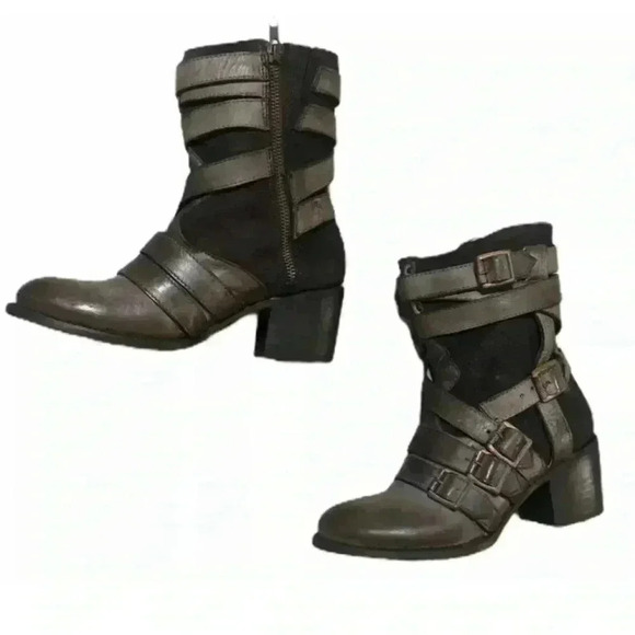 Freebird By Steven Distressed Boots Size 7 Colt - Picture 3 of 3